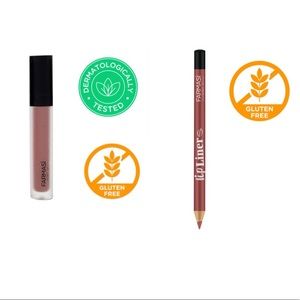 Farmasi Matte Liquid Lipstick 203/Lipliner 223 Set